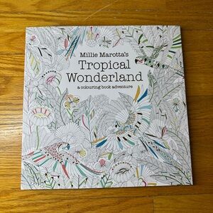 Adult Colouring Book - Tropical Wonderland